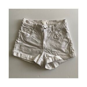 H and M White Shorts size 4